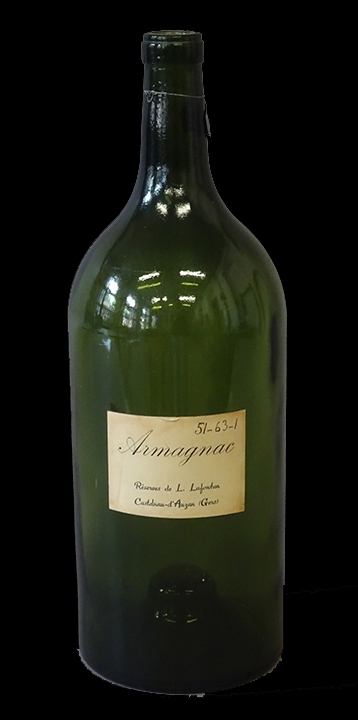 Bouteille d'armagnac de Castelnau D'Auzan (Gers), Réserve de Lafontan
