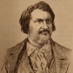 Portrait de Balzac, Larousse illustré, édition vers 1900