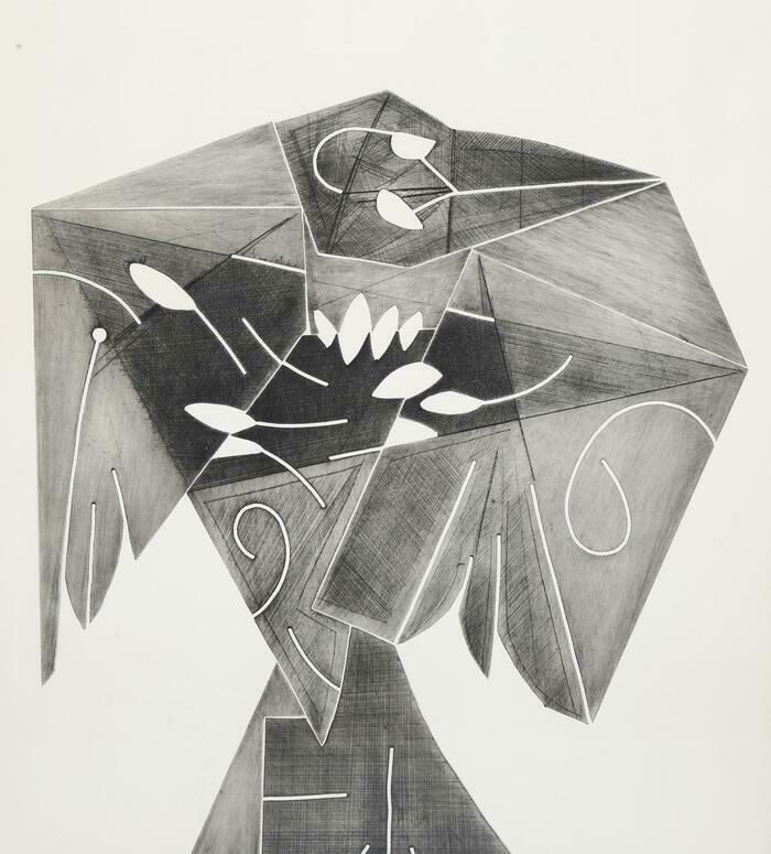 Oeuvre de l'artiste Henri-Georges Adam l'oiseaux