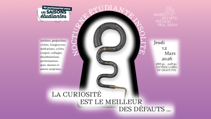 Nocturne Étudiante Insolite  : jeudi 12 mars 2026