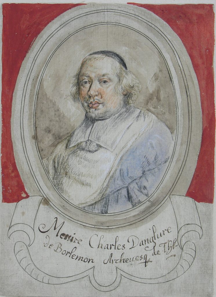 Hilaire Pader, Portrait de l'archevêque Charles d'Anglure de Borlemon, 1664