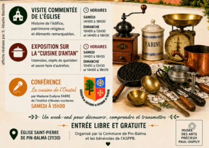 La cuisine d&rsquo;antan à Pin-Balma